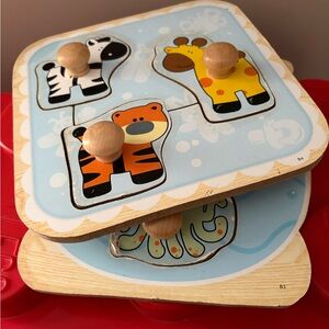 Animal Puzzle Board for Kids